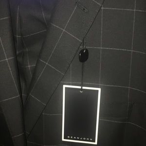 Brand new SeanJohn Black Suit